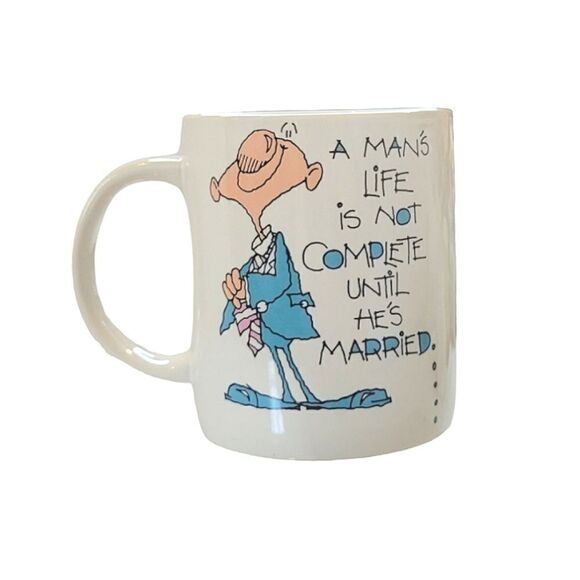 Russ Berrie & Company, Inc. Understatemants "A Man's Life" Coffee Mug - Picture 1 of 5